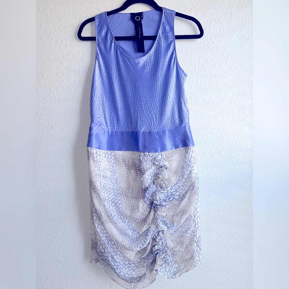 POLECI 100% Silk Lavender Dress Size 8.